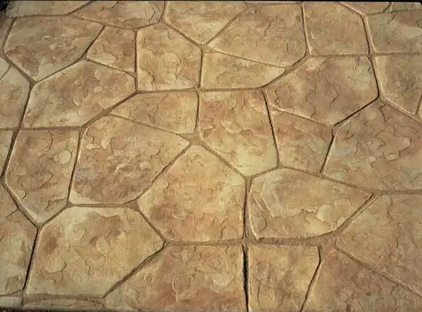 Brickform TM-700 flagstone-pattern stamped concrete