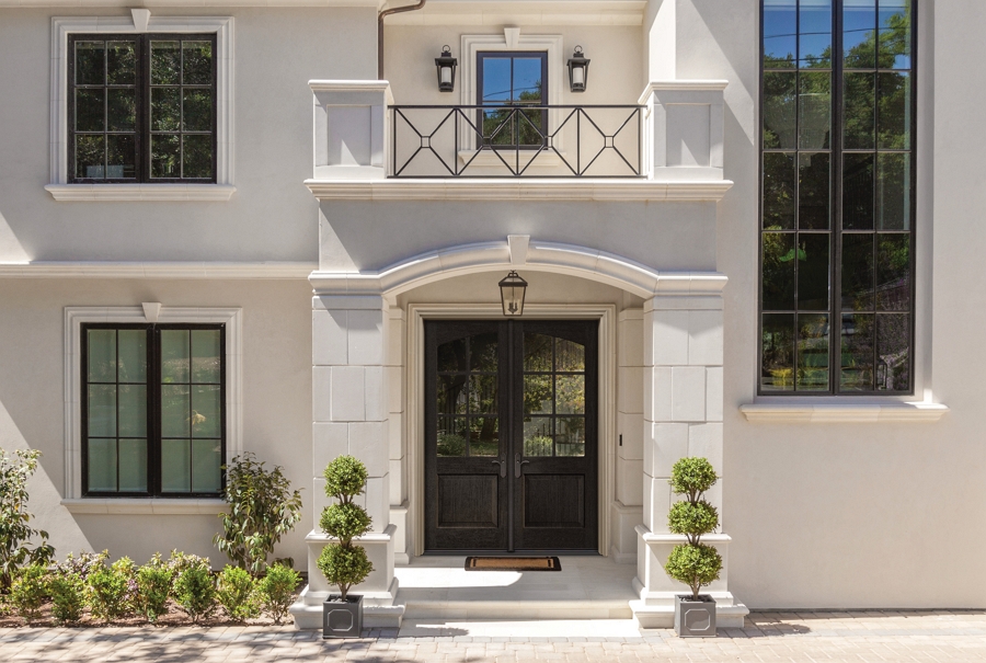 Therma-Tru entry door and patio slider entryway product photo