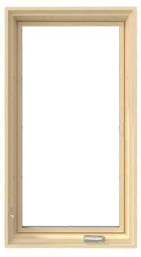 Pella Lifestyle Series wood casement replacement window product photo