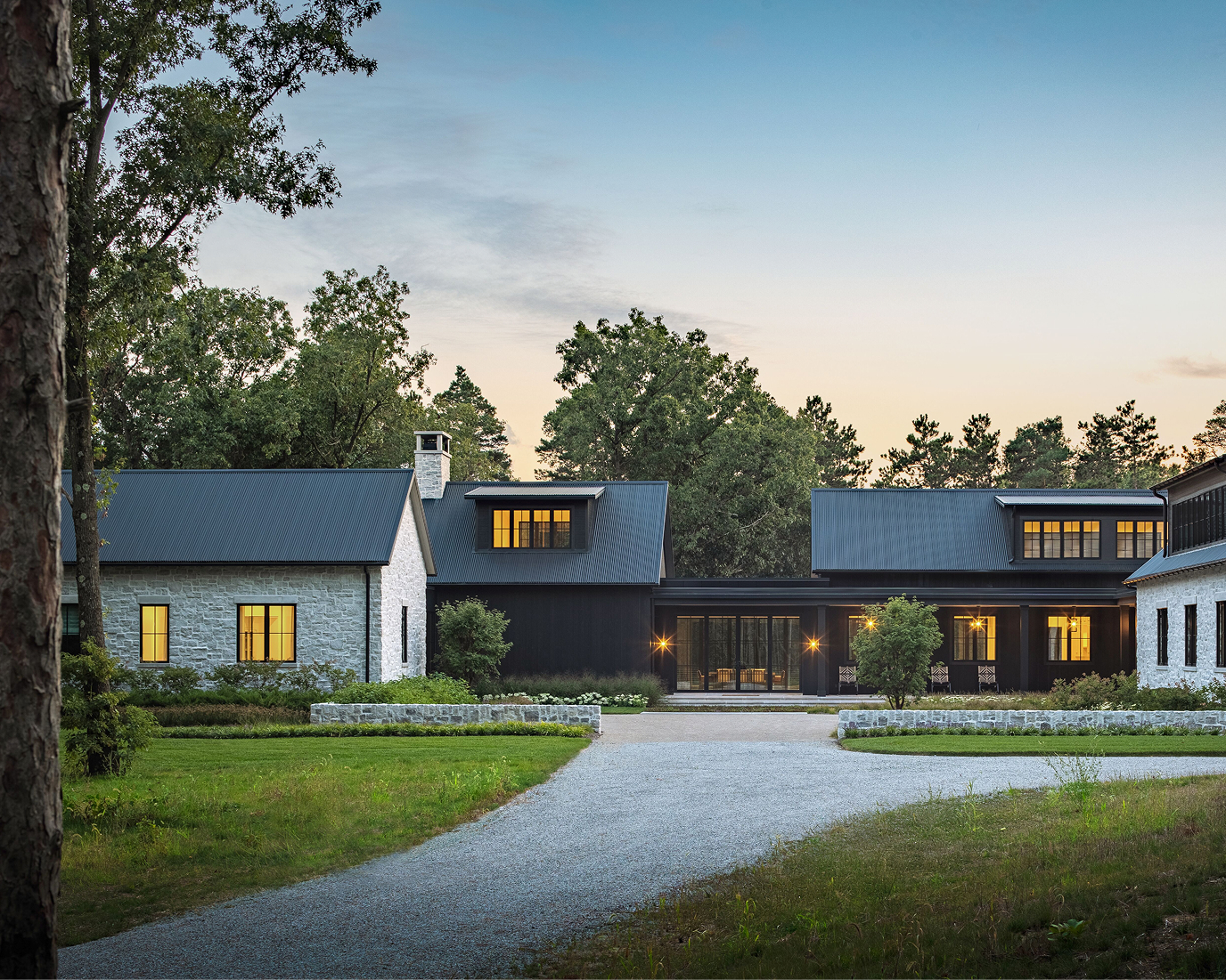 Marvin Ultimate casement windows on a whole-house exterior package